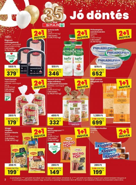 SPAR akciós újság
