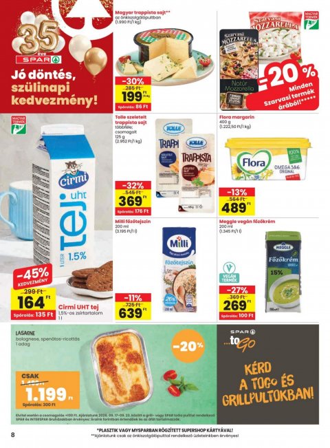 SPAR akciós újság