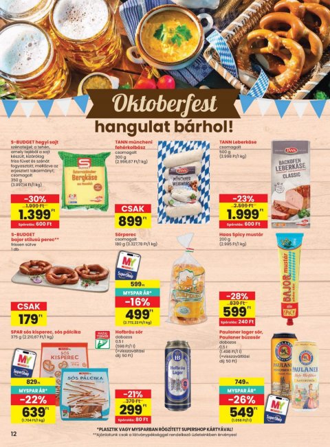 SPAR akciós újság