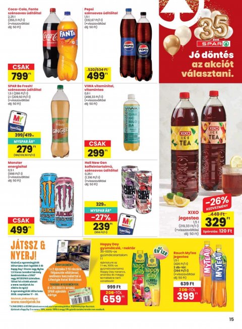 SPAR akciós újság
