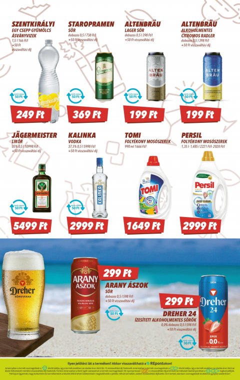 CBA akciós újság