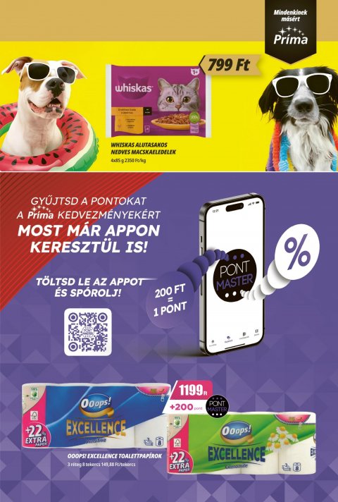 CBA Príma akciós újság