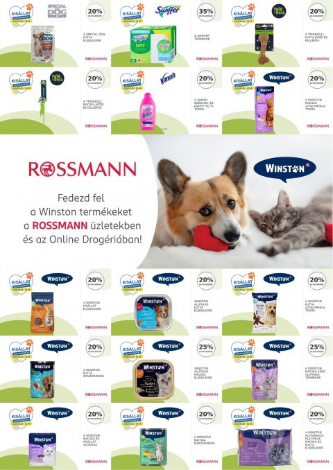 ROSSMANN kupon-napok akciós újság