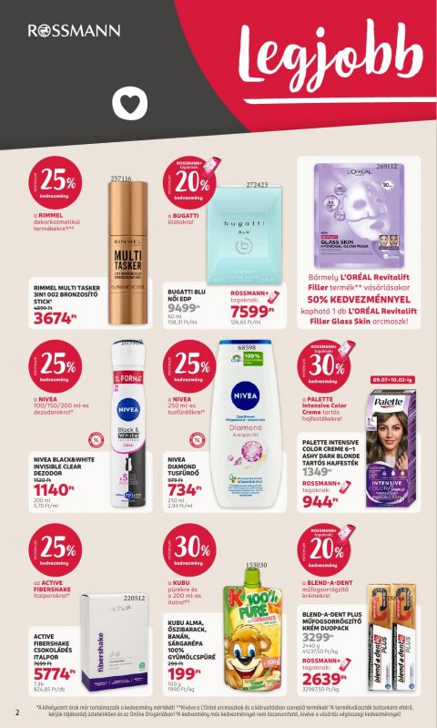 ROSSMANN Általános akciós újság