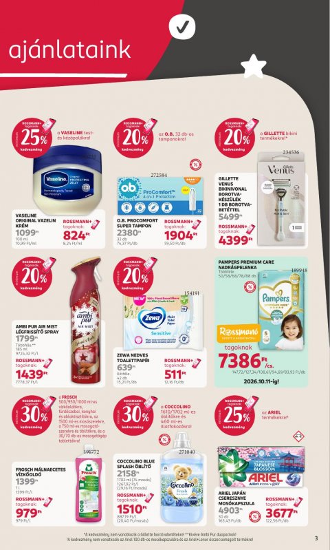 ROSSMANN Általános akciós újság