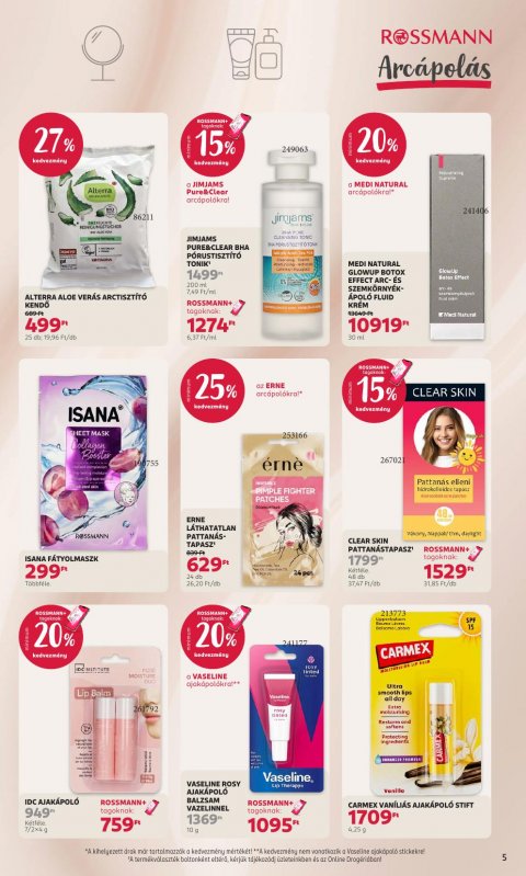 ROSSMANN Általános akciós újság