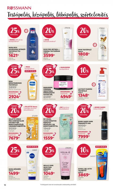 ROSSMANN Általános akciós újság