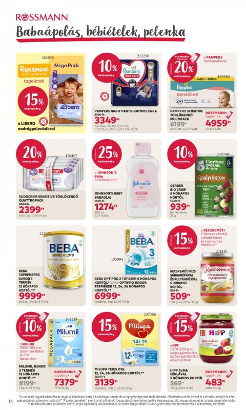 ROSSMANN Általános akciós újság