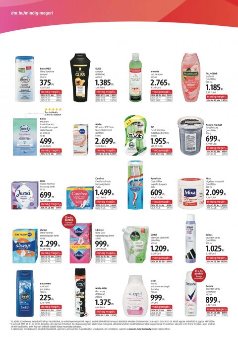 DM DROGERIE MARKT akciós újság