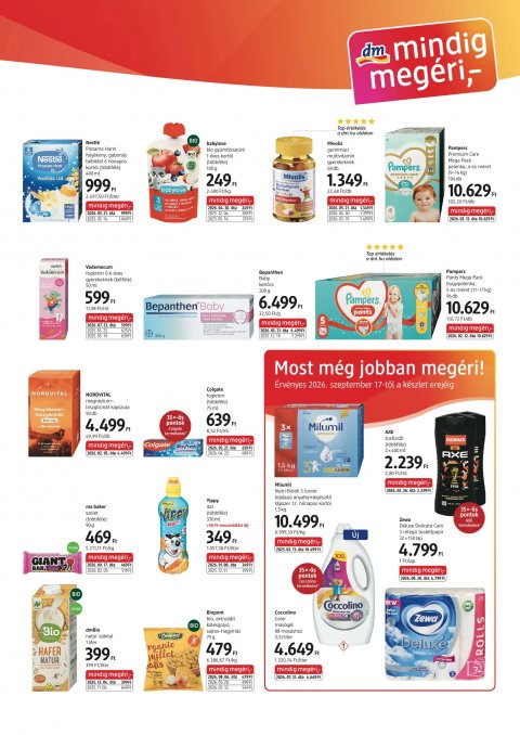 DM DROGERIE MARKT akciós újság