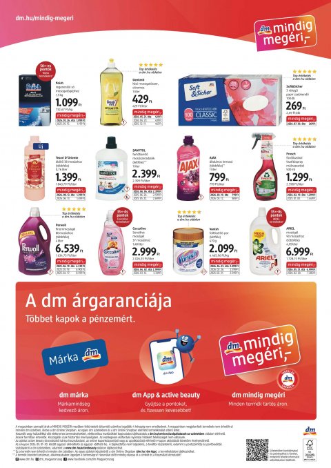 DM DROGERIE MARKT akciós újság
