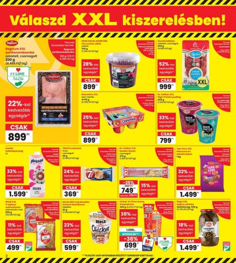 INTERSPAR akciós újság