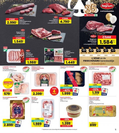INTERSPAR akciós újság