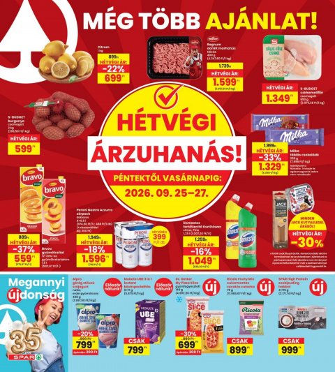 INTERSPAR akciós újság