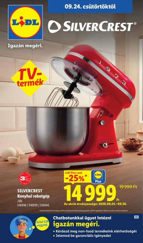 LIDL Nonfood akciós újság od 24. 9. 2026 do 24. 9. 2026
