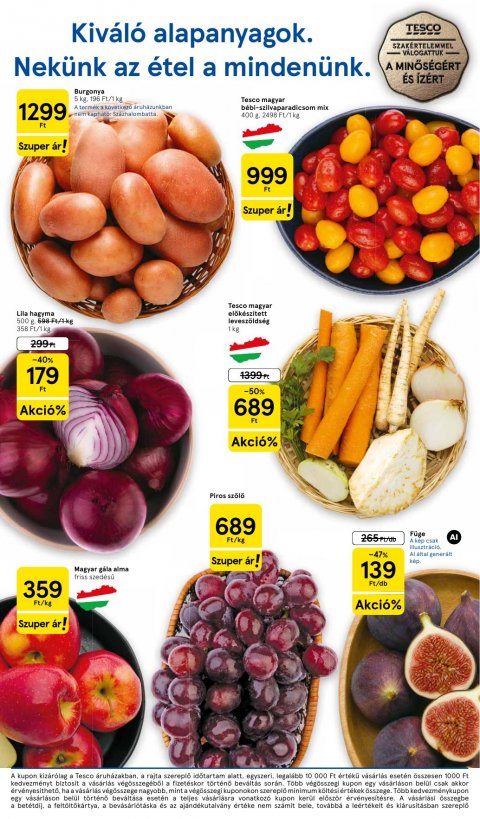 TESCO Hipermarket akciós újság