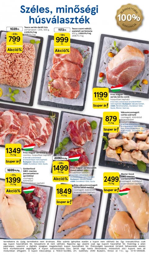 TESCO Hipermarket akciós újság