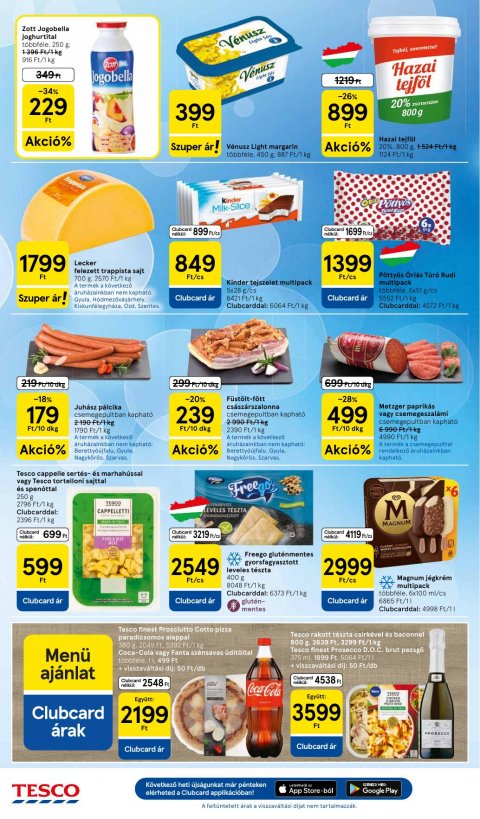 TESCO Hipermarket akciós újság