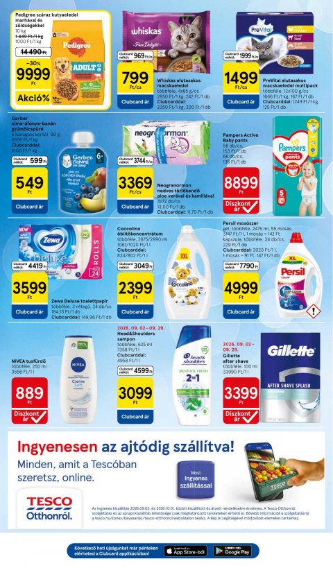 TESCO Hipermarket akciós újság