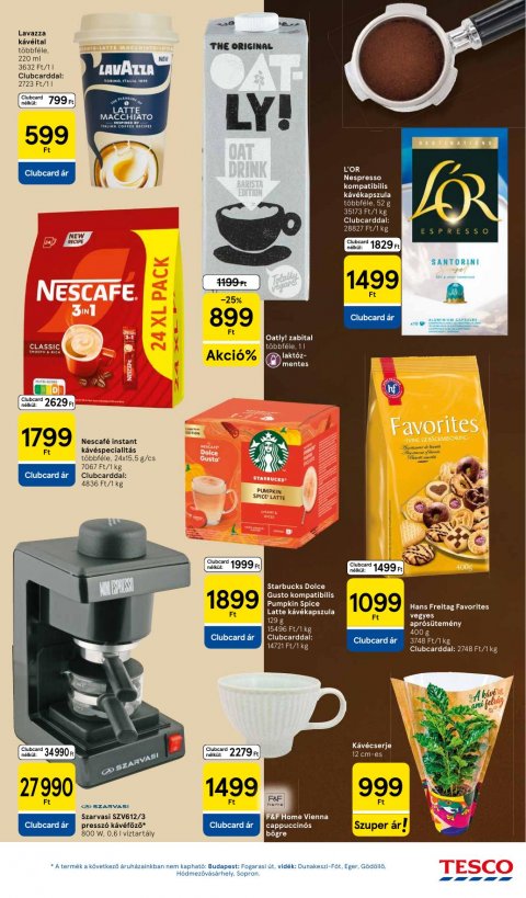 TESCO Hipermarket akciós újság