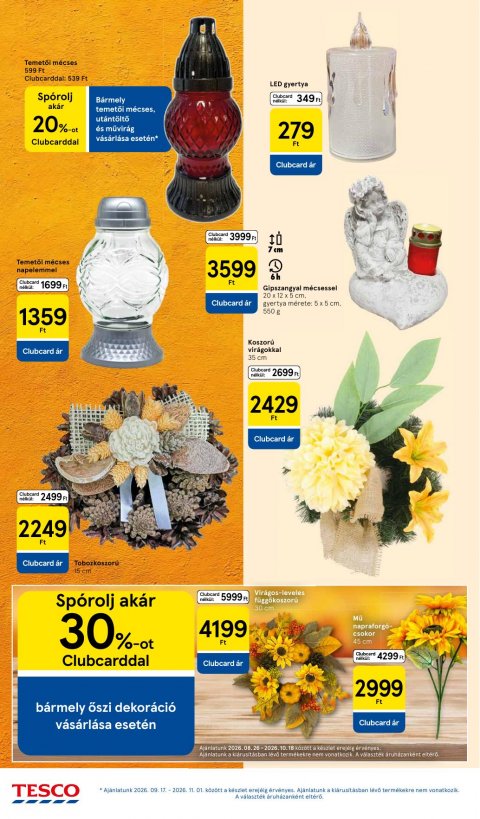 TESCO Hipermarket akciós újság