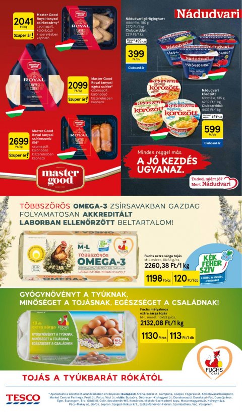 TESCO Hipermarket akciós újság