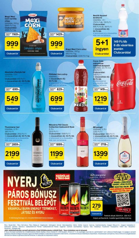 TESCO Hipermarket akciós újság