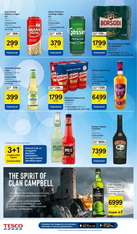 TESCO Hipermarket akciós újság