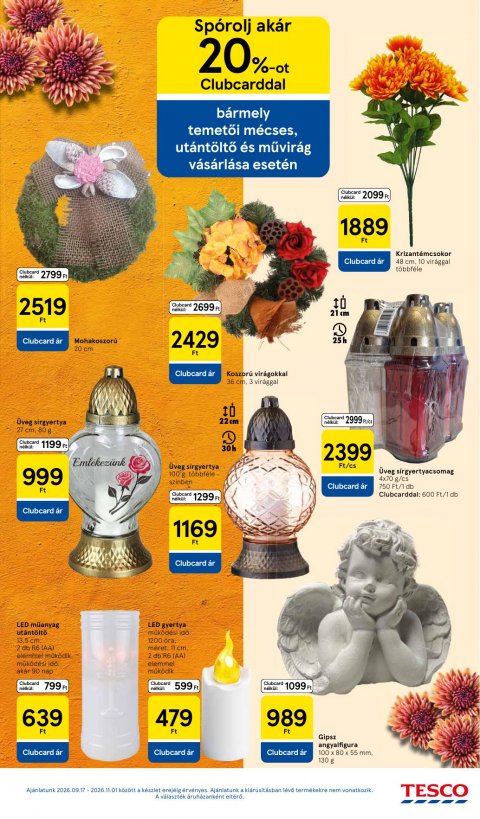 TESCO Hipermarket akciós újság