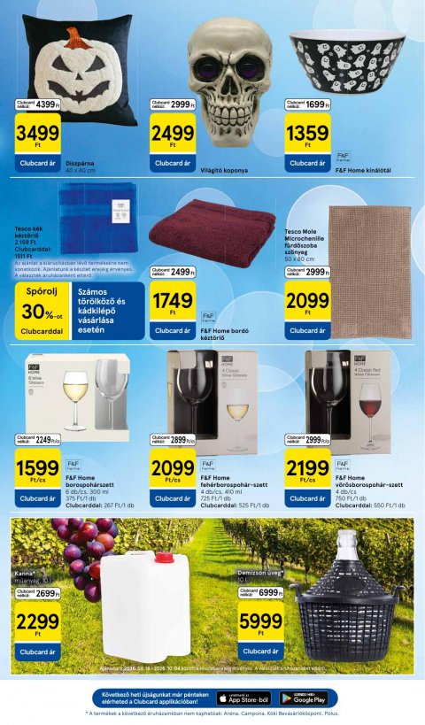 TESCO Hipermarket akciós újság