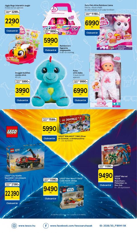 TESCO Hipermarket akciós újság