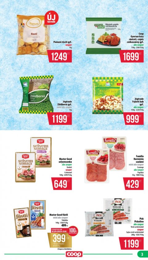 COOP Mecsek akciós újság