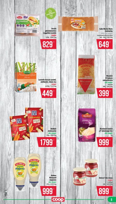COOP Mecsek akciós újság