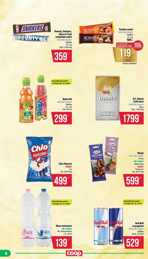 COOP Mecsek akciós újság