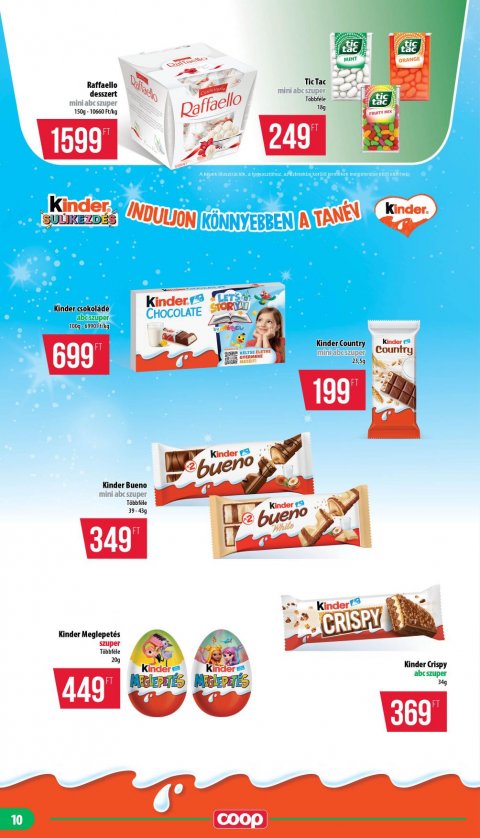 COOP Mecsek akciós újság