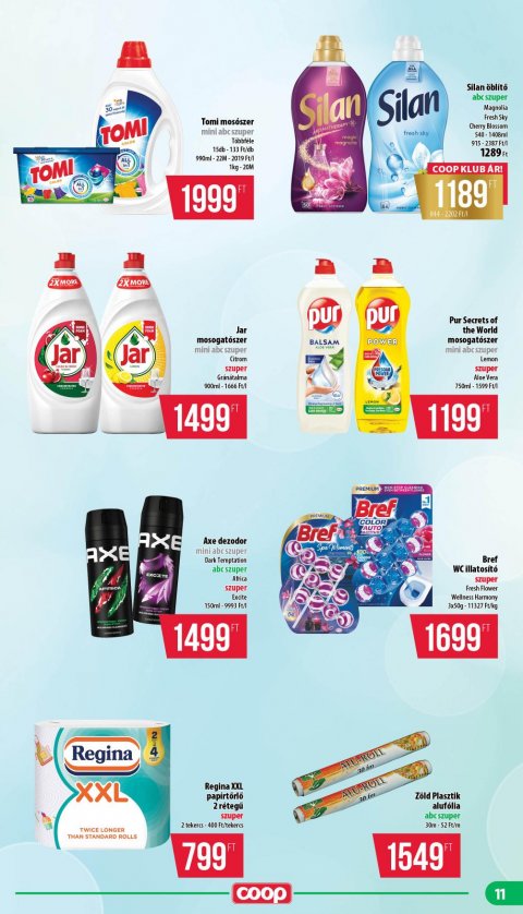 COOP Mecsek akciós újság