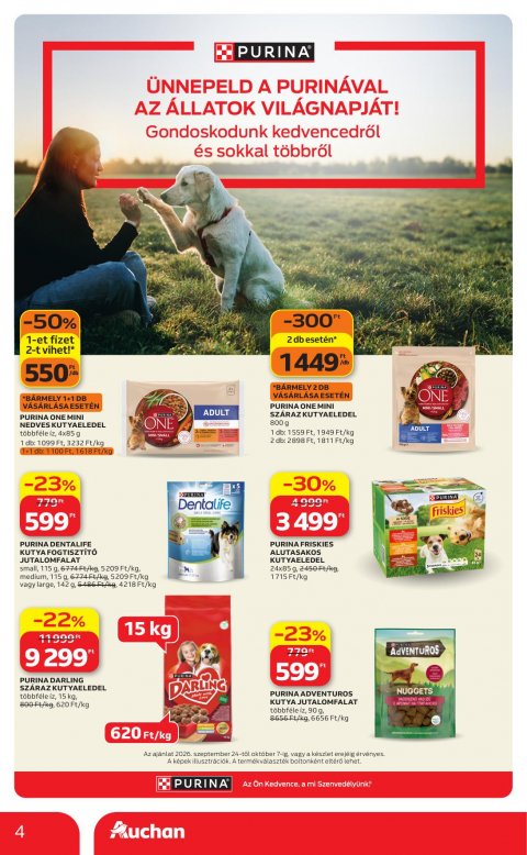 AUCHAN Hipermarket Állatvilág ajánlataink akciós újság