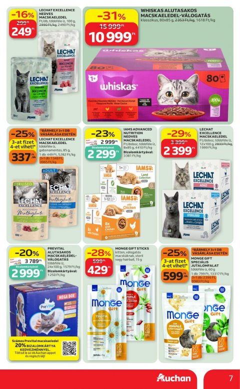 AUCHAN Hipermarket Állatvilág ajánlataink akciós újság