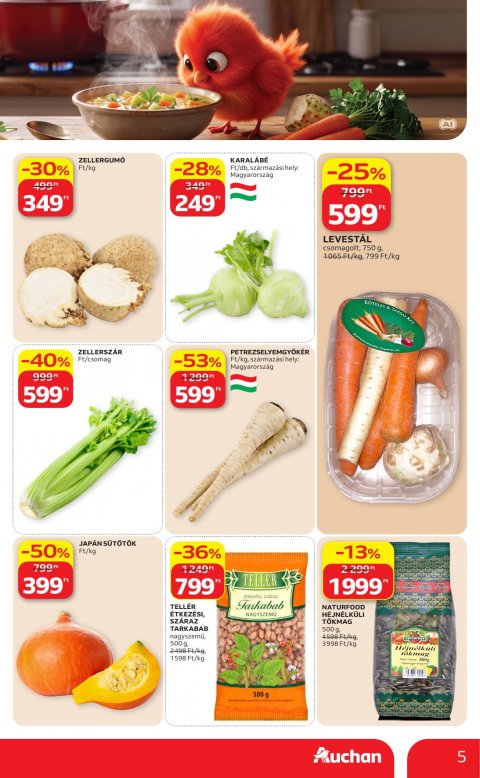 AUCHAN Hipermarket Heti ajánlataink akciós újság