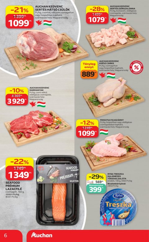 AUCHAN Hipermarket Heti ajánlataink akciós újság