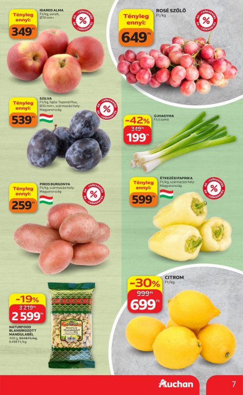 AUCHAN Hipermarket Heti ajánlataink akciós újság