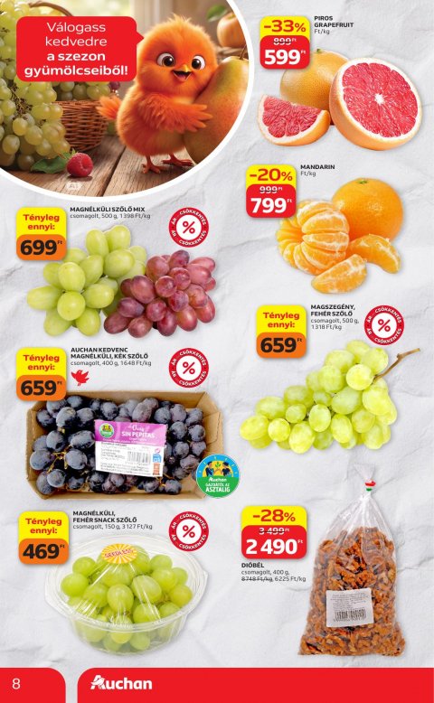 AUCHAN Hipermarket Heti ajánlataink akciós újság