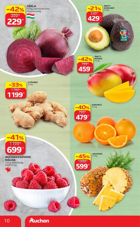 AUCHAN Hipermarket Heti ajánlataink akciós újság