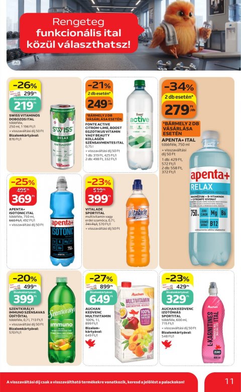 AUCHAN Hipermarket Heti ajánlataink akciós újság