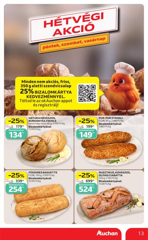 AUCHAN Hipermarket Heti ajánlataink akciós újság