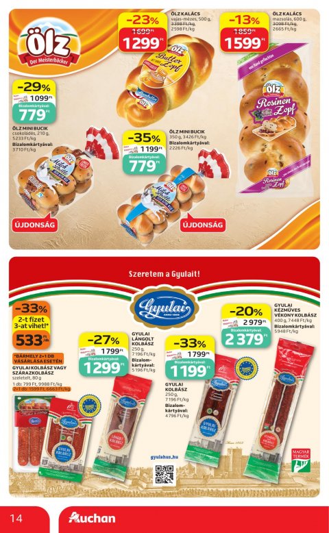AUCHAN Hipermarket Heti ajánlataink akciós újság