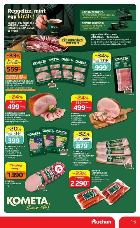 AUCHAN Hipermarket Heti ajánlataink akciós újság
