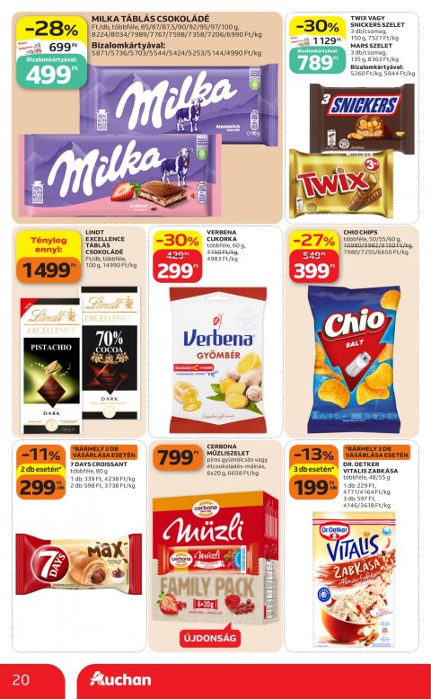 AUCHAN Hipermarket Heti ajánlataink akciós újság