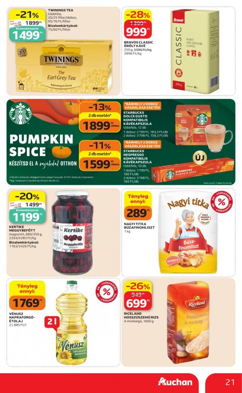 AUCHAN Hipermarket Heti ajánlataink akciós újság