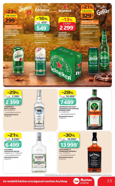 AUCHAN Hipermarket Heti ajánlataink akciós újság